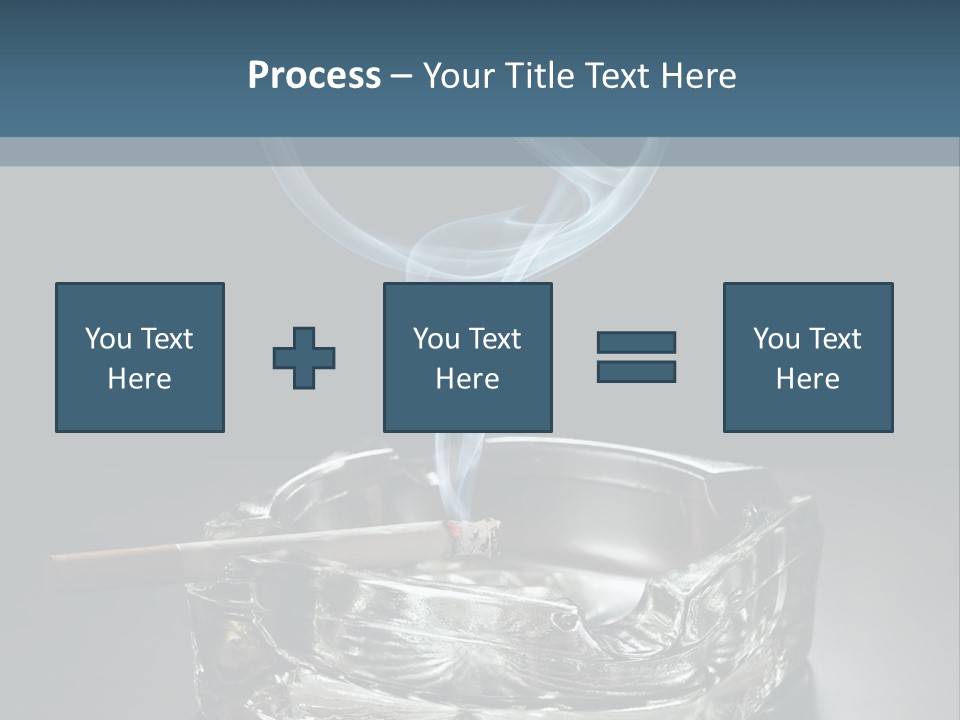 Blazing Habit Addiction PowerPoint Template