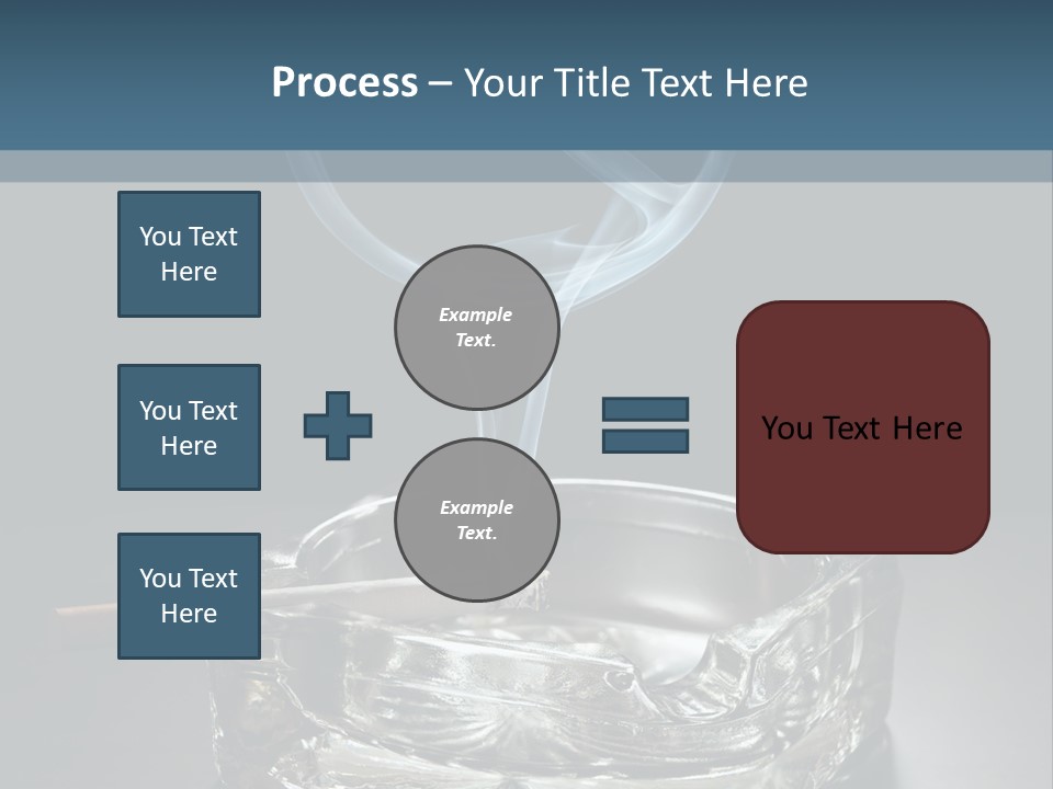 Blazing Habit Addiction PowerPoint Template