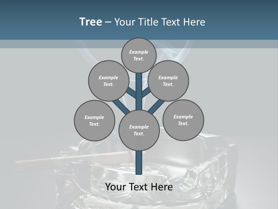 Blazing Habit Addiction PowerPoint Template
