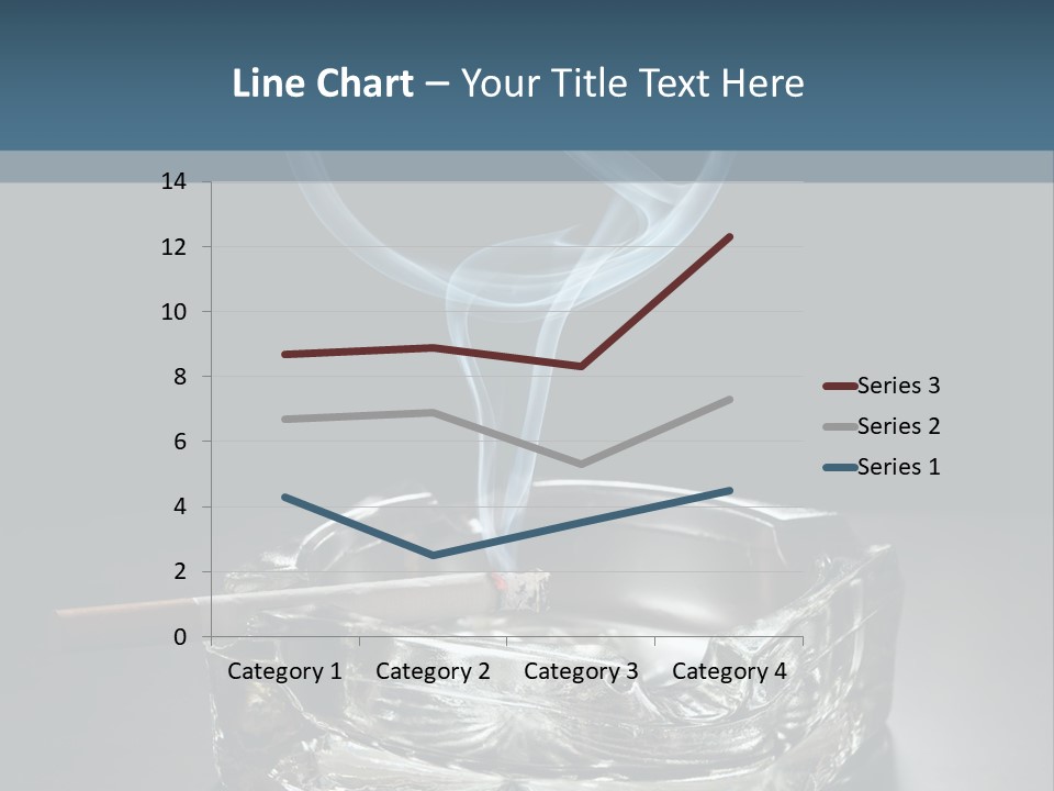 Blazing Habit Addiction PowerPoint Template