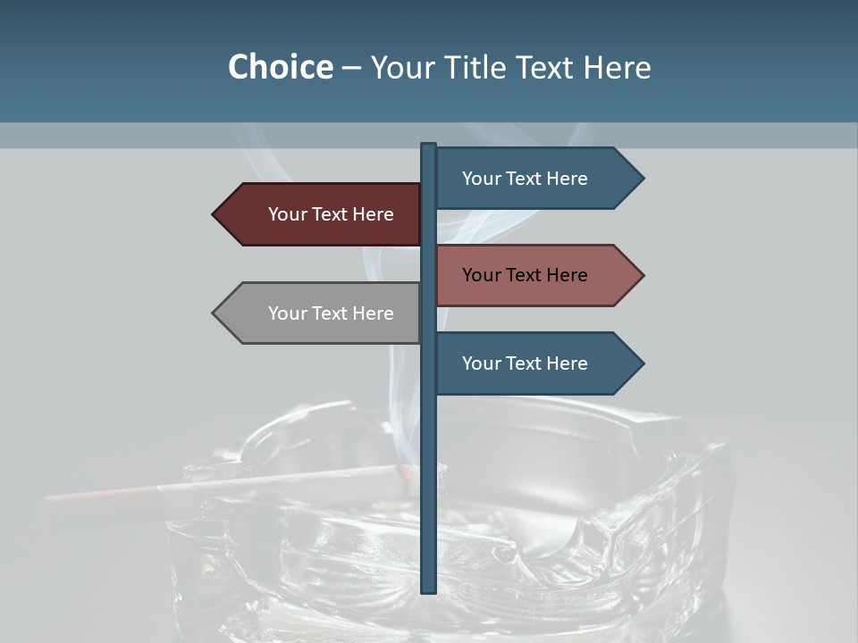Blazing Habit Addiction PowerPoint Template
