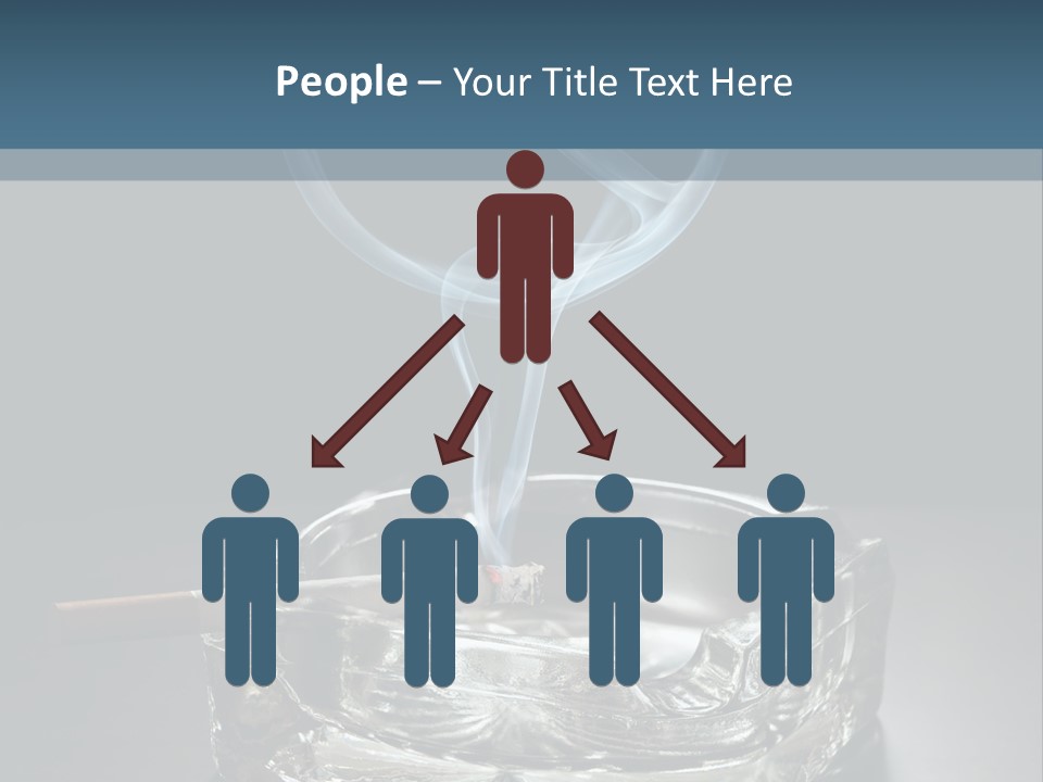 Blazing Habit Addiction PowerPoint Template