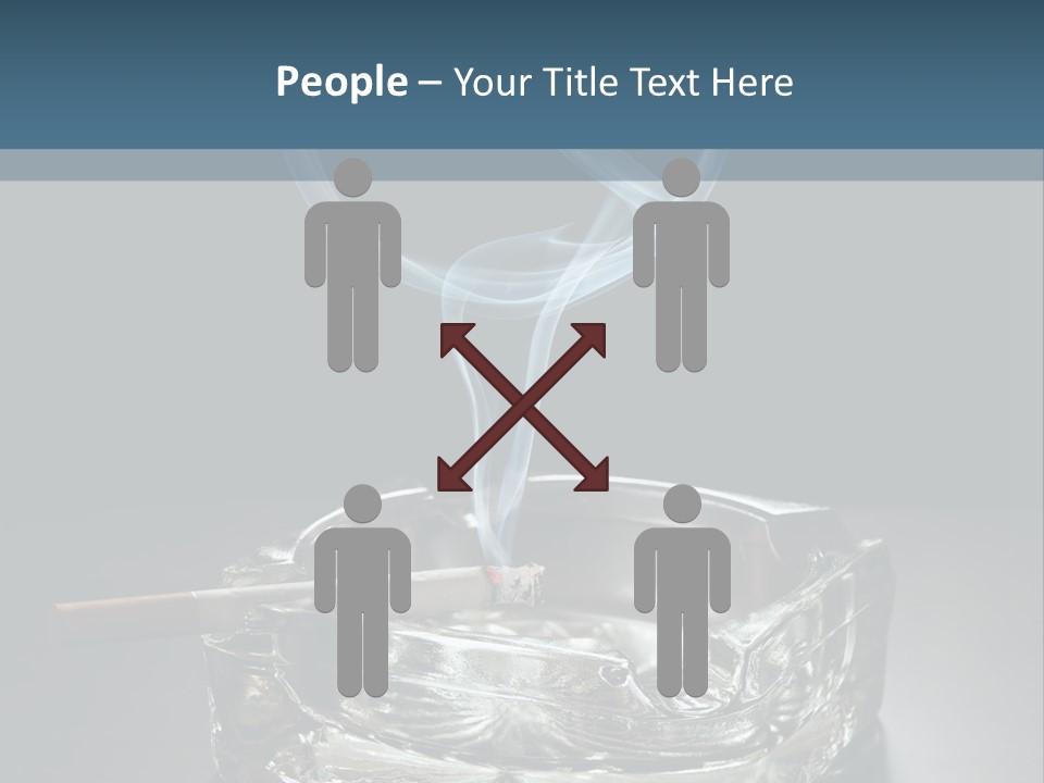 Blazing Habit Addiction PowerPoint Template