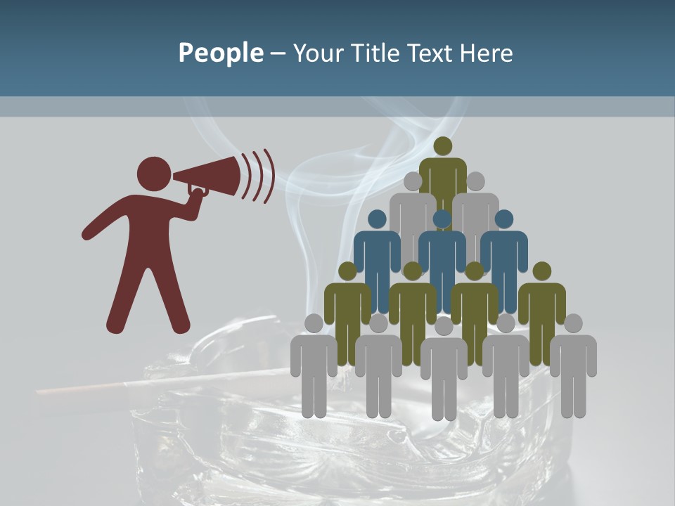 Blazing Habit Addiction PowerPoint Template