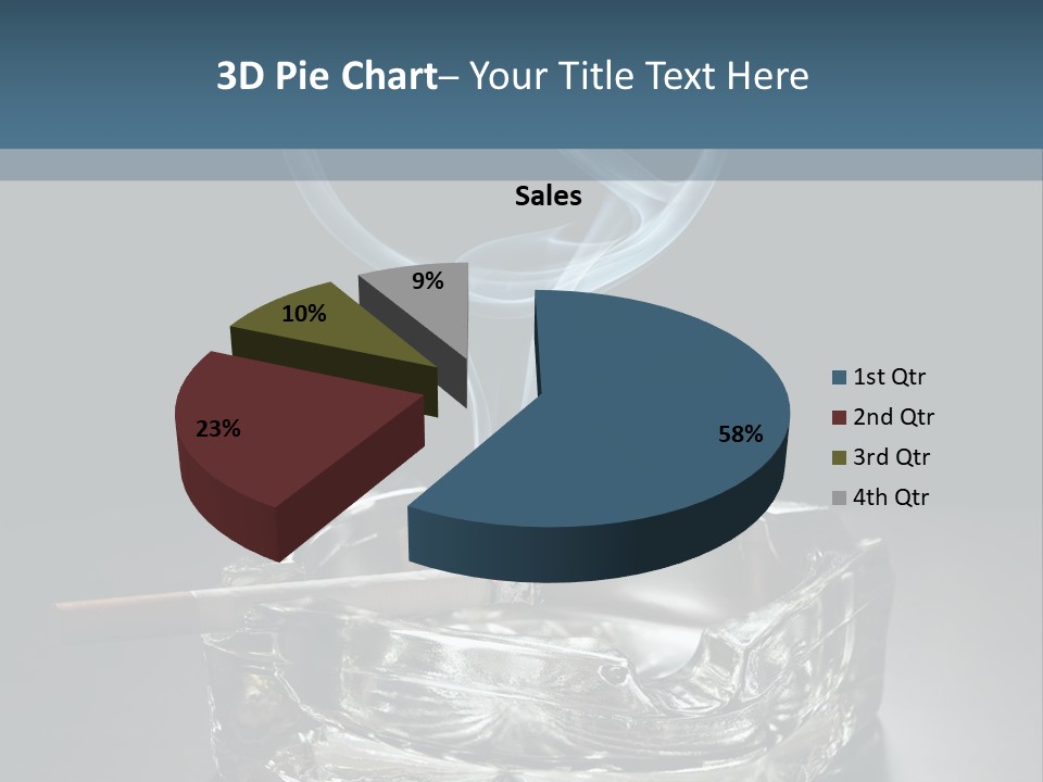 Blazing Habit Addiction PowerPoint Template