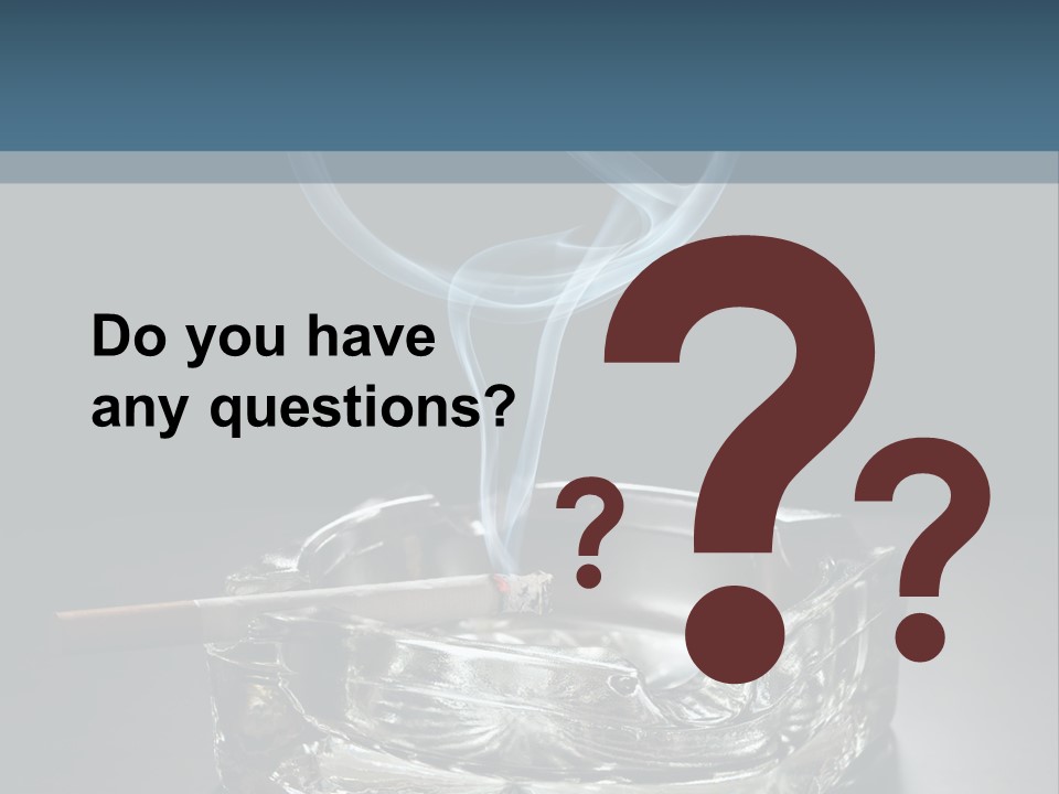 Blazing Habit Addiction PowerPoint Template