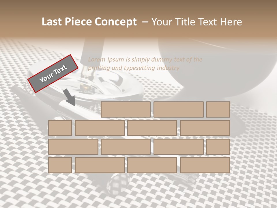 Elektrische Zigarette Silber Raucherentw PowerPoint Template