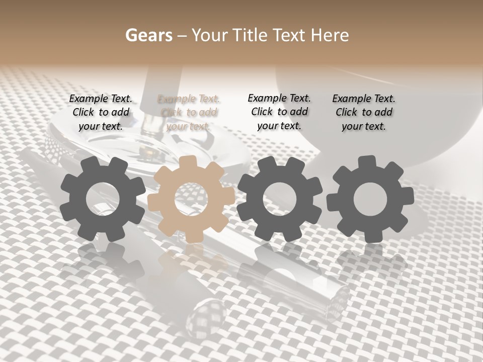 Elektrische Zigarette Silber Raucherentw PowerPoint Template