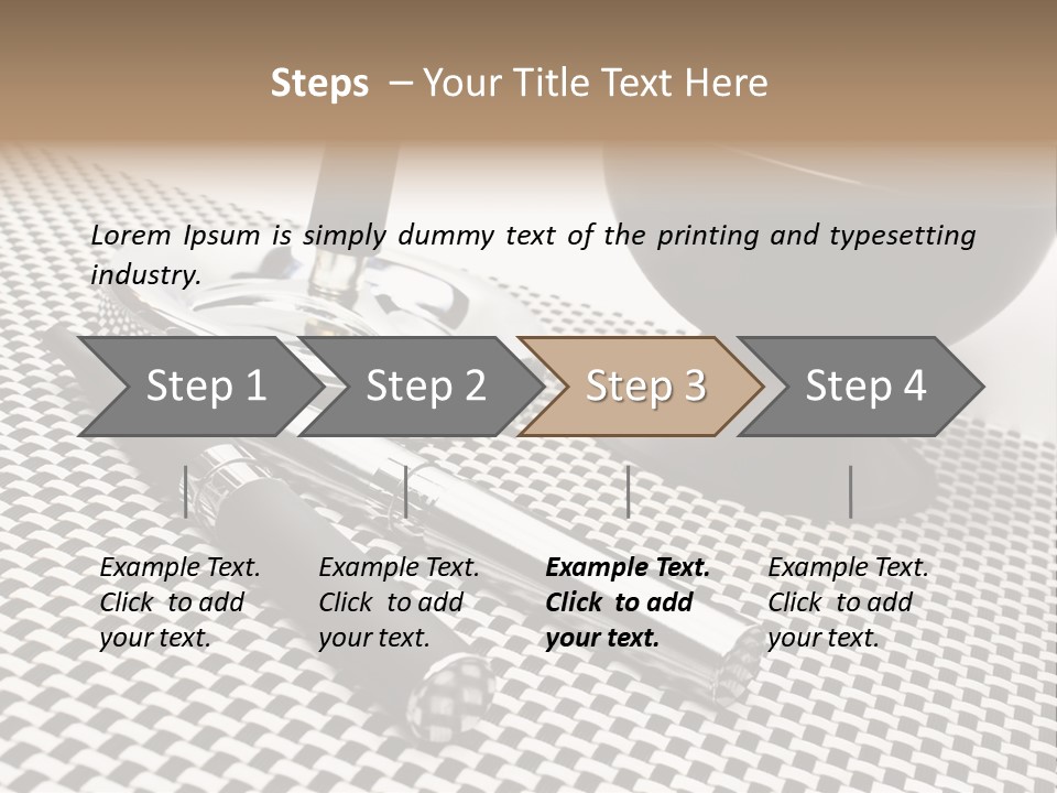 Elektrische Zigarette Silber Raucherentw PowerPoint Template