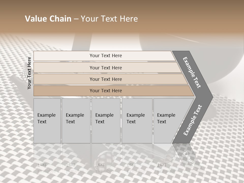 Elektrische Zigarette Silber Raucherentw PowerPoint Template