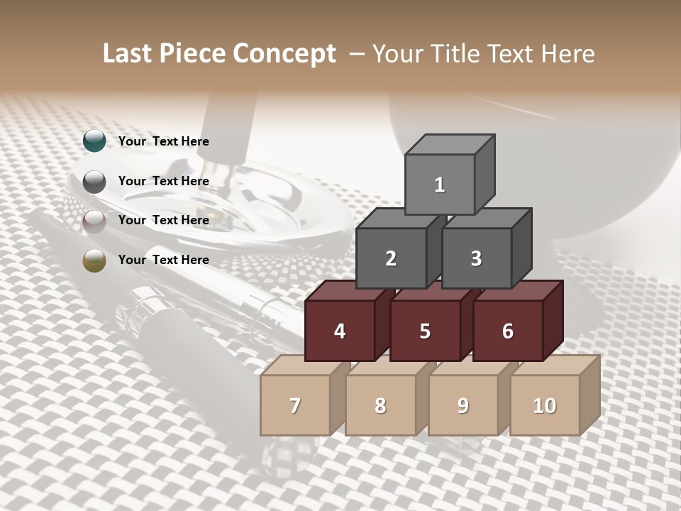 Elektrische Zigarette Silber Raucherentw PowerPoint Template