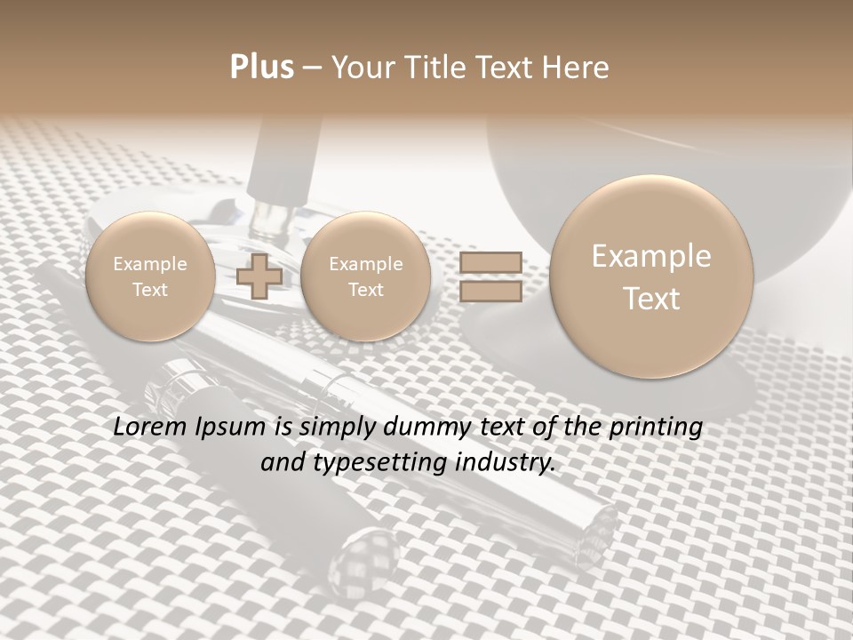 Elektrische Zigarette Silber Raucherentw PowerPoint Template