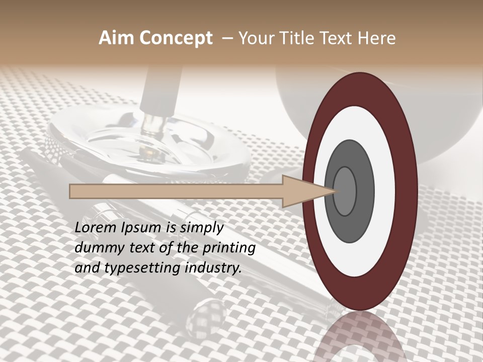 Elektrische Zigarette Silber Raucherentw PowerPoint Template