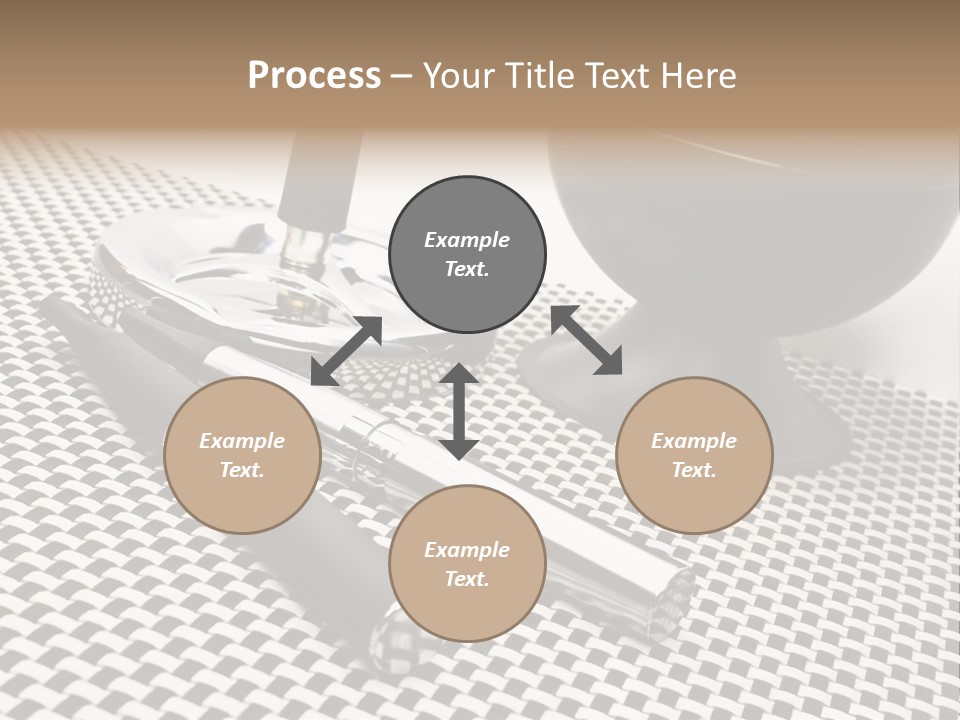 Elektrische Zigarette Silber Raucherentw PowerPoint Template
