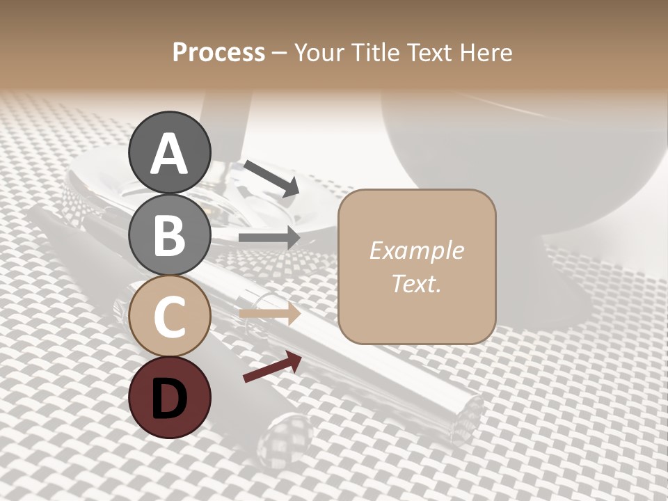 Elektrische Zigarette Silber Raucherentw PowerPoint Template
