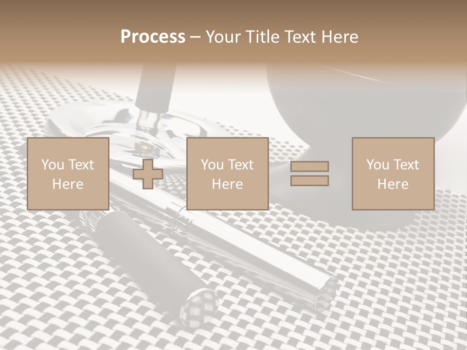 Elektrische Zigarette Silber Raucherentw PowerPoint Template