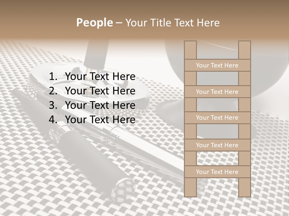Elektrische Zigarette Silber Raucherentw PowerPoint Template