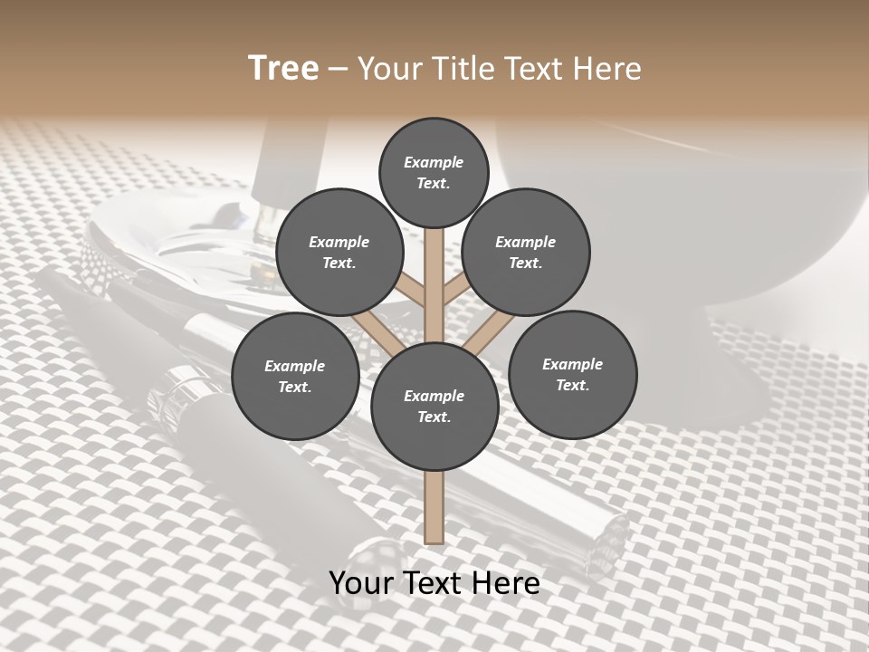 Elektrische Zigarette Silber Raucherentw PowerPoint Template