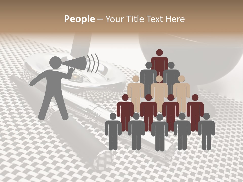 Elektrische Zigarette Silber Raucherentw PowerPoint Template