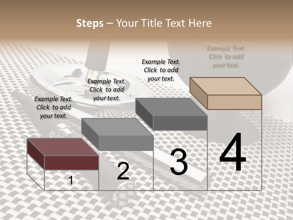 Elektrische Zigarette Silber Raucherentw PowerPoint Template
