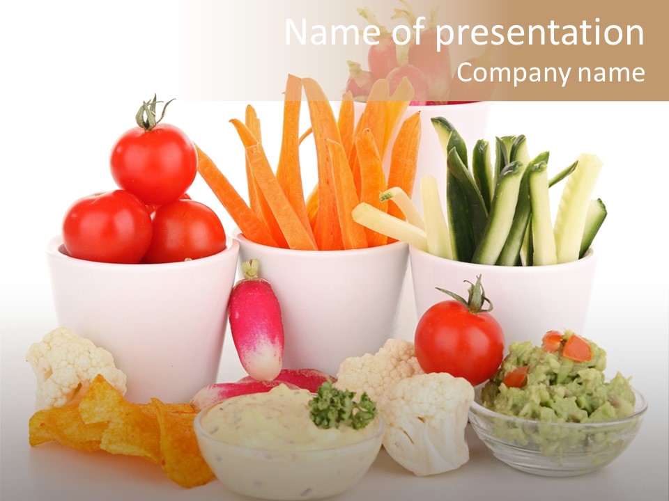 Carrot Fresh Meal PowerPoint Template