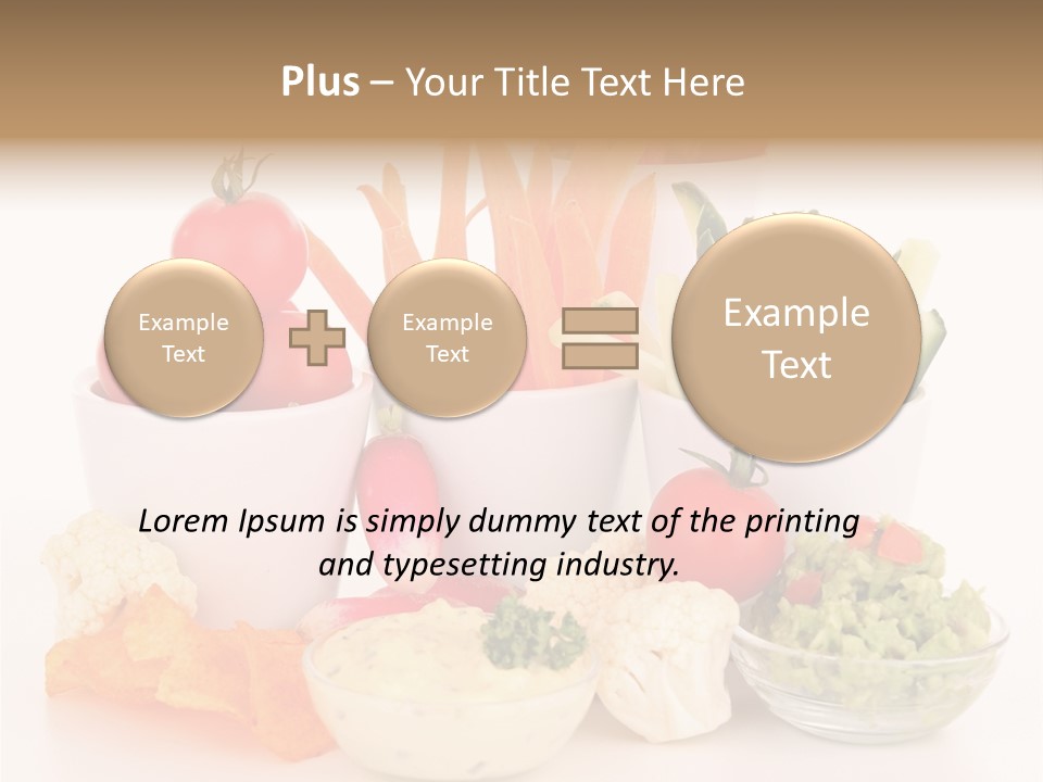 Carrot Fresh Meal PowerPoint Template