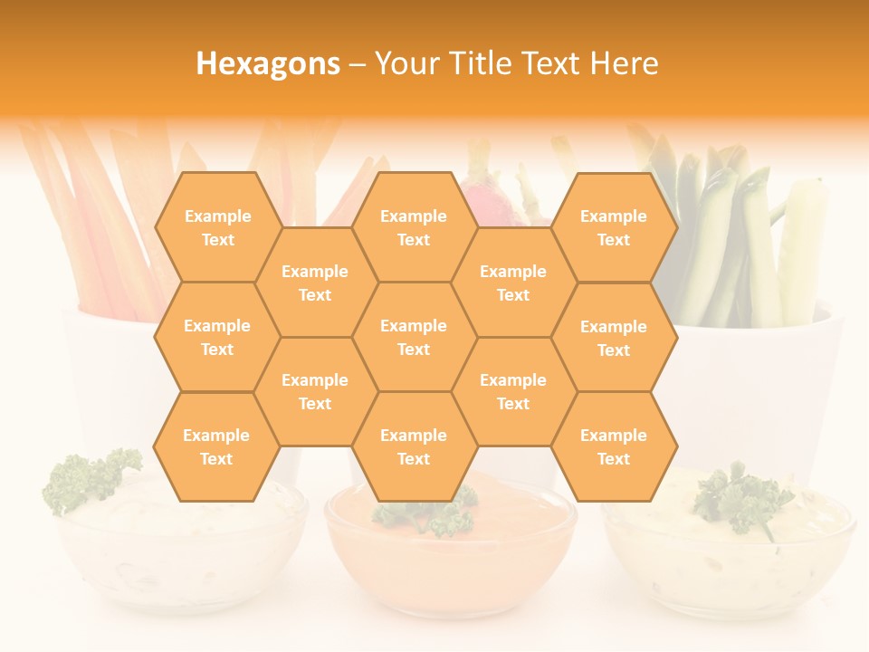 Isolated Background Zucchini PowerPoint Template