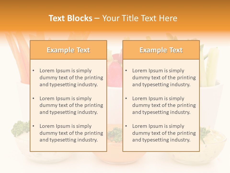 Isolated Background Zucchini PowerPoint Template