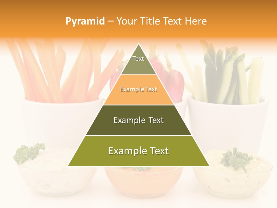 Isolated Background Zucchini PowerPoint Template