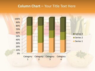 Isolated Background Zucchini PowerPoint Template