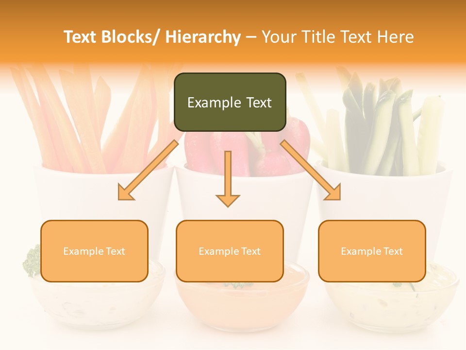 Isolated Background Zucchini PowerPoint Template