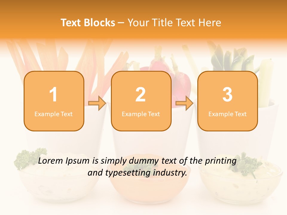 Isolated Background Zucchini PowerPoint Template