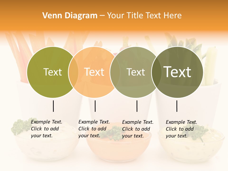 Isolated Background Zucchini PowerPoint Template