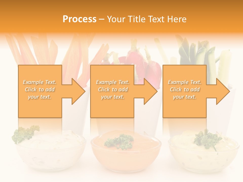 Isolated Background Zucchini PowerPoint Template
