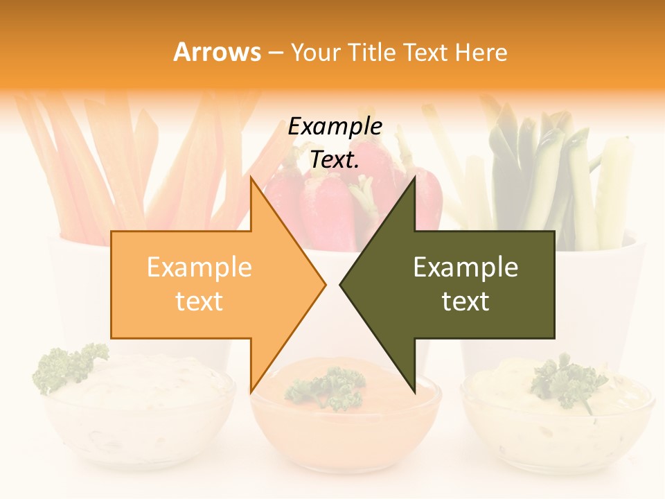 Isolated Background Zucchini PowerPoint Template