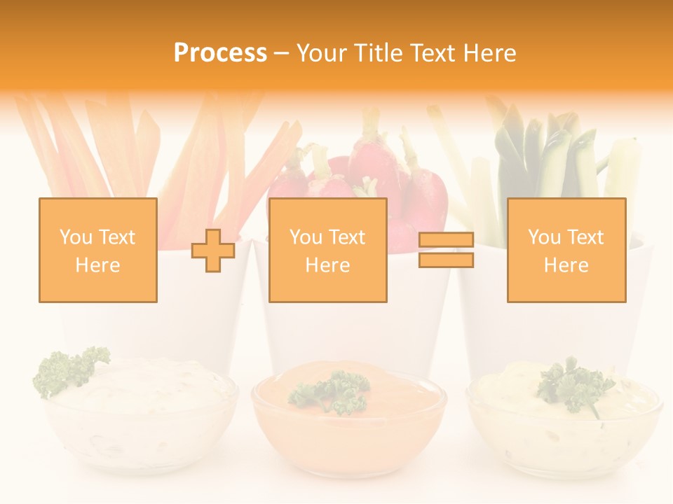 Isolated Background Zucchini PowerPoint Template