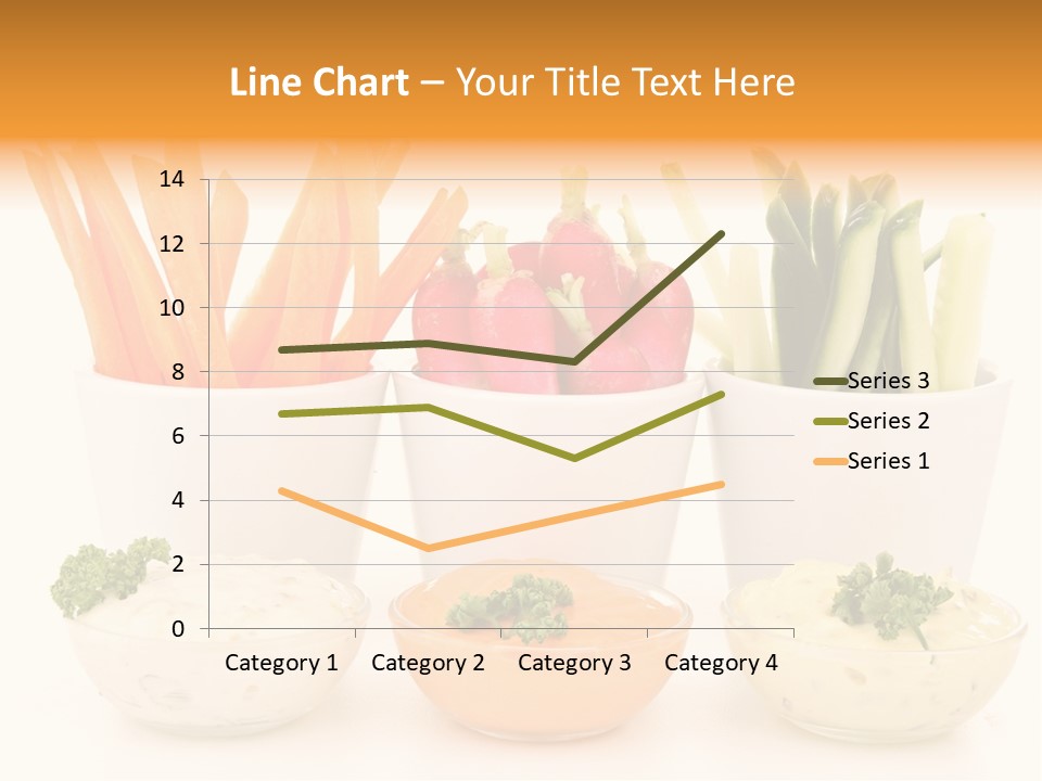 Isolated Background Zucchini PowerPoint Template