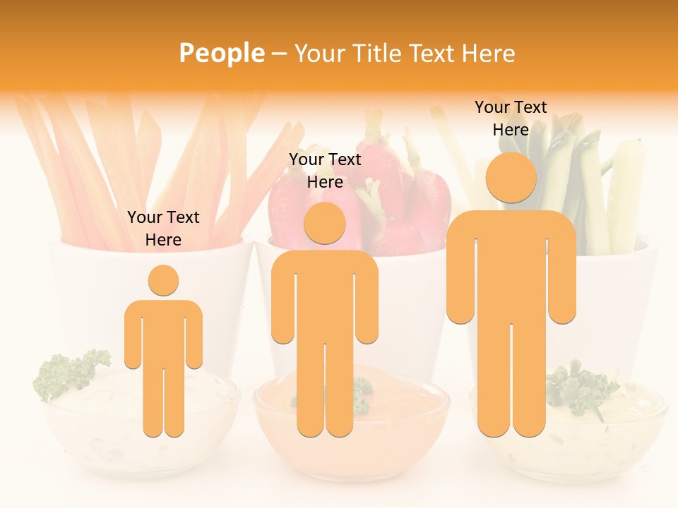 Isolated Background Zucchini PowerPoint Template