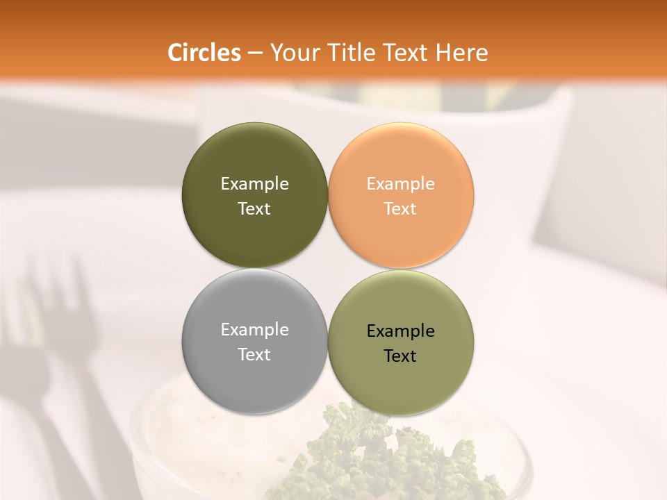 Circle Wooden Backgrounds PowerPoint Template