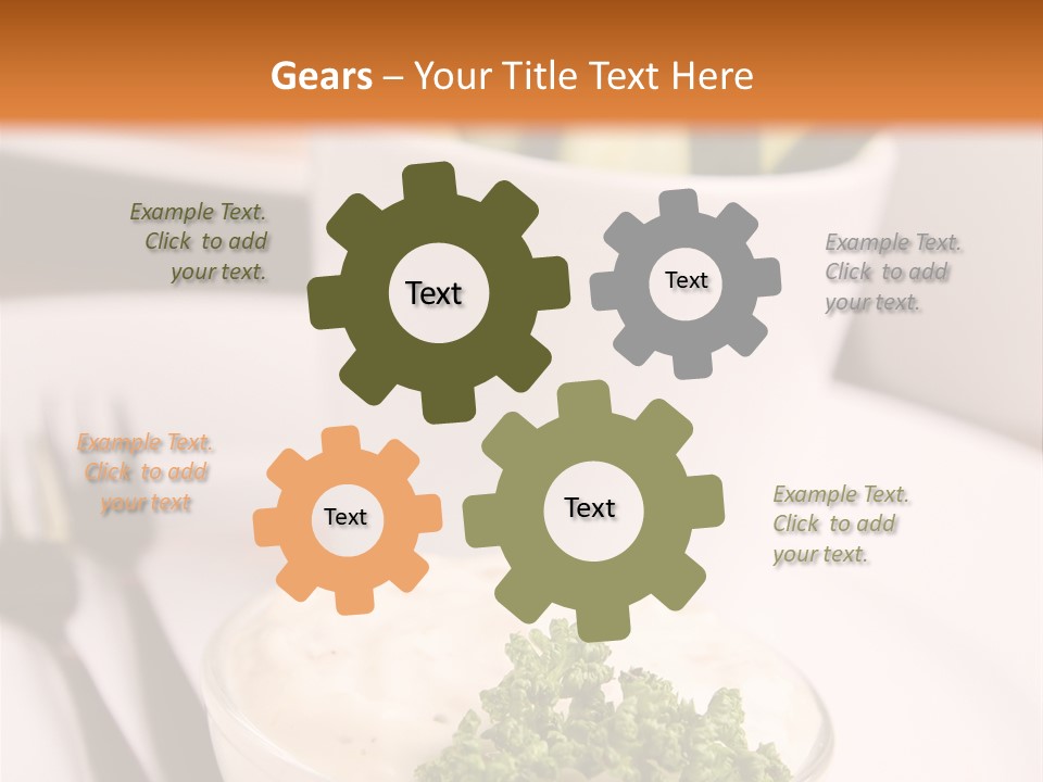 Circle Wooden Backgrounds PowerPoint Template