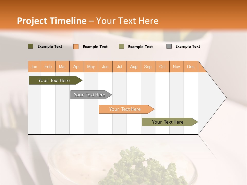 Circle Wooden Backgrounds PowerPoint Template