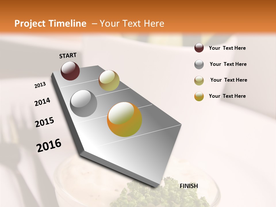 Circle Wooden Backgrounds PowerPoint Template