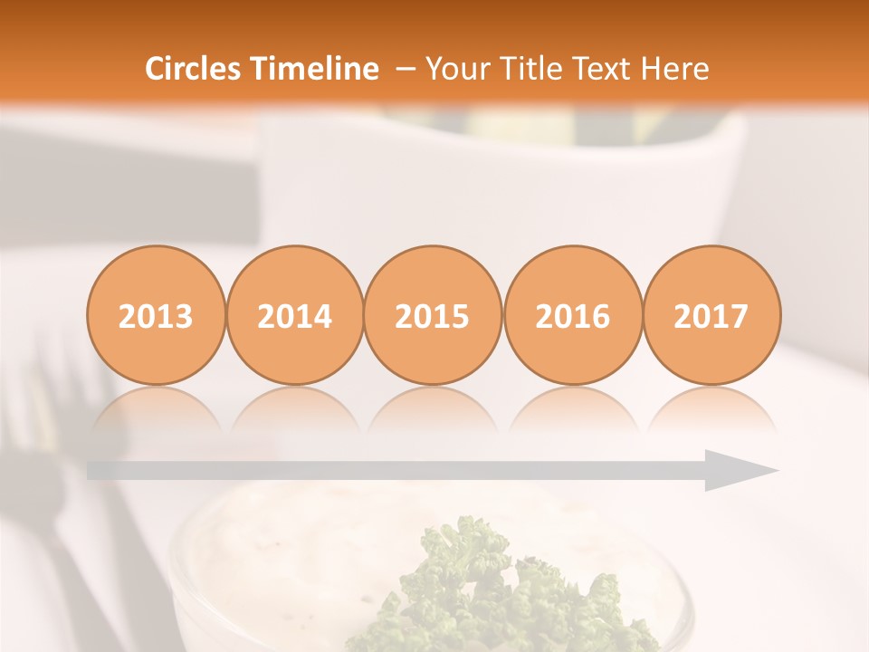 Circle Wooden Backgrounds PowerPoint Template