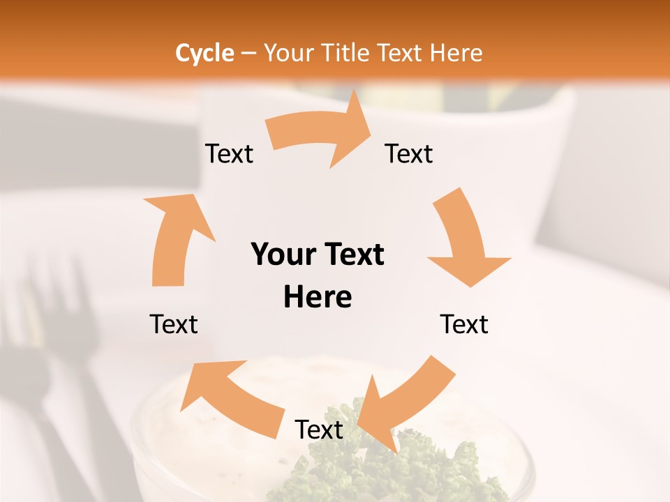 Circle Wooden Backgrounds PowerPoint Template