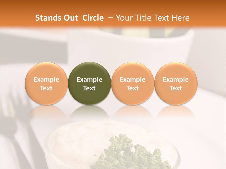 Circle Wooden Backgrounds PowerPoint Template