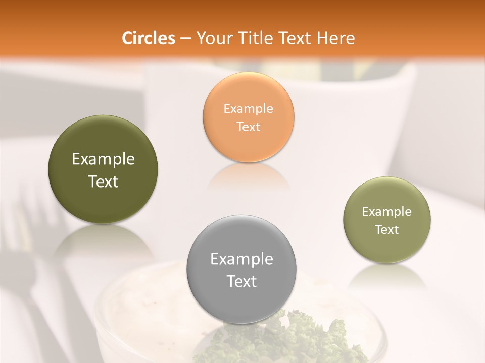 Circle Wooden Backgrounds PowerPoint Template