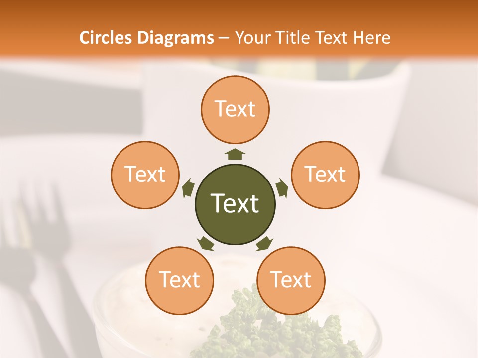 Circle Wooden Backgrounds PowerPoint Template