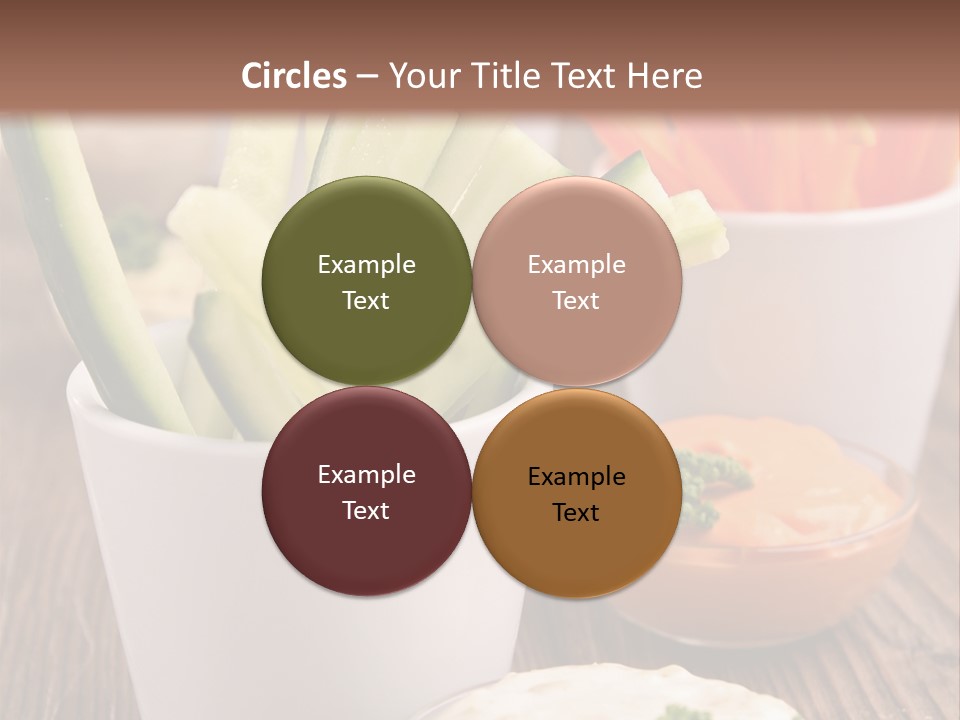 Lunch Refreshment Radish PowerPoint Template