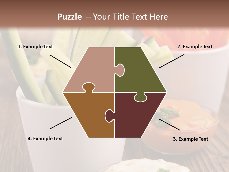 Lunch Refreshment Radish PowerPoint Template