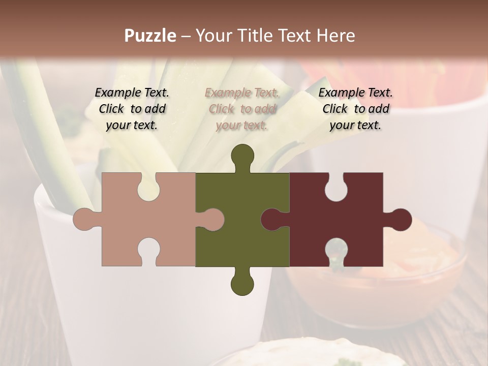 Lunch Refreshment Radish PowerPoint Template